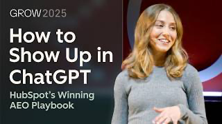 How to Show Up in ChatGPT: A Quick AEO Training with HubSpot